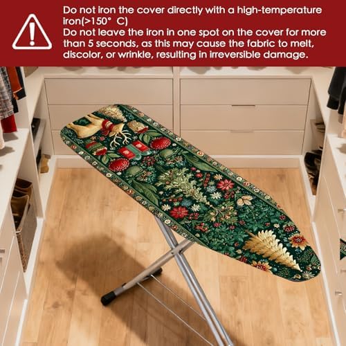 Nuxovilar Winter Deer Tree Ironing Board Cover 15x54 Polyester - Image 4