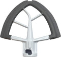 Flex Edge Beater, Stand Mixer Accessories and Attachments, Standing Mixer Accessory Fits Tilt Head Stand Mixer for 4.5-5 QT Mixing Bowl, Silicone Edges