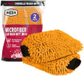 AIDEA Car Wash Mitt Microfiber, Car Wash Brush, 7.12''X10.14'' by AIDEAHOME