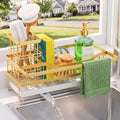 Sponge Holder for Kitchen Sink, Self-draining Sink Caddy by GUUKAR