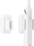 2 PCS Toothbrush Holder Wall Mounted by LUEXBOX