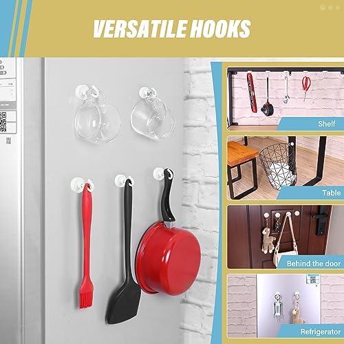 Neosmuk Magnetic Hooks, 40lb Heavy Duty, 10 Pack - Image 3