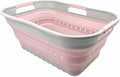 SAMMART 21L Super Mini Collapsible 3 Handled Plastic Basket by SAMMART