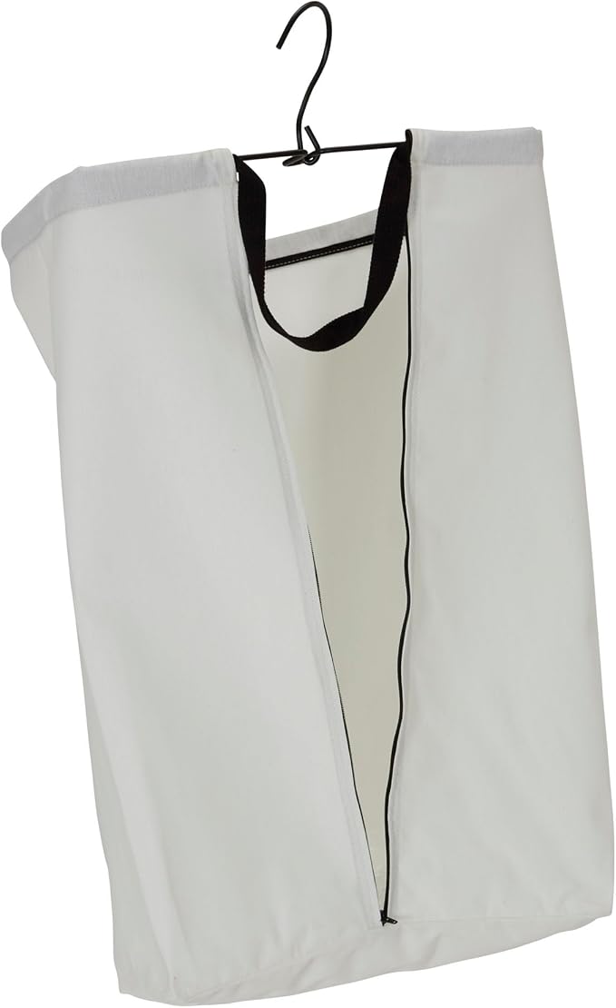 Household Essentials Door Hanging Laundry Bag in Washable Canvas - Image 6