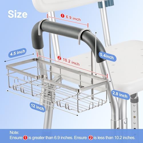YUOROS 304 Stainless Steel Shower Caddy - Image 3