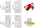 CIEMGNZOC 4PCS No Drill Curtain Brackets, Self-Adhesive Rod Holders, Nail Free by CIEMGNZOC