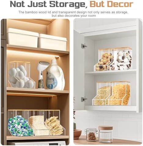 JYPS Laundry Box, Acrylic Dishwasher Pod Rack - Image 4