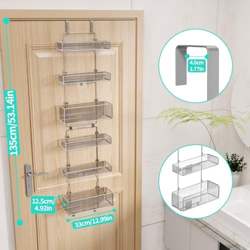 HapiRm Over Door Organizer Storage - Image 3