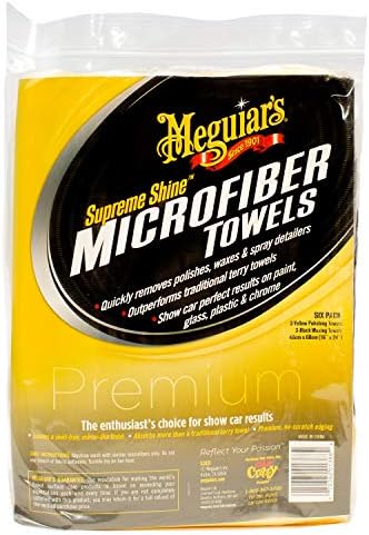 Meguiar's X2025 Supreme Shine Microfiber Towels -6 Count - Image 2