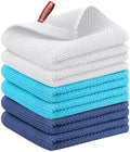 Nialnant 6 Pcs Kitchen Hand Towels, 100% Cotton, 13 x 28 in by Nialnant