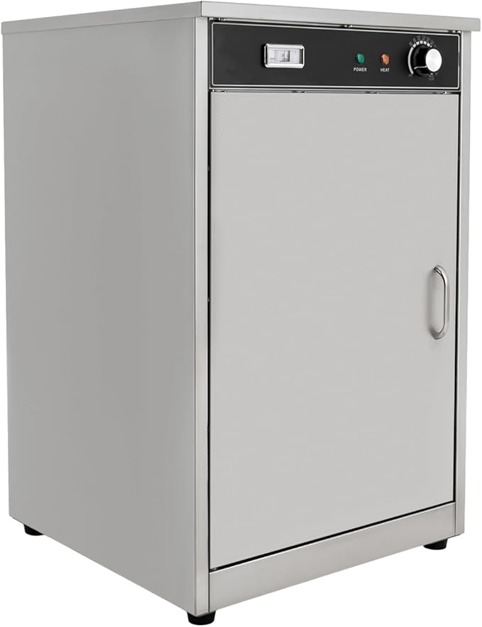 5Tier Commercial Food Warmer, 600W Food Warming Cabinet 110V Countertop Heated Holding Cabinet Electric Hot Box Food Warmer with Digital Display, 86~185℉ Temperature Control