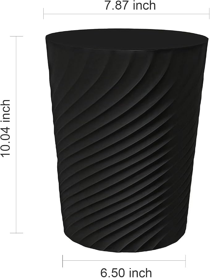 DAJITRE 1.8 Gallon Small Trash Can Wastebasket Recycling Bin Slim Profile - Image 5