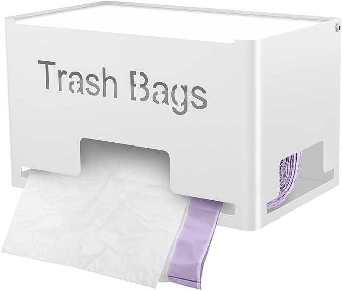 STWWO Extra Large Trash Bag Holder, Garbage Bag Dispenser Holder, Metal Trash by STWWO