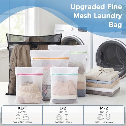 BAGAIL Laundry Bags Mesh Wash Bag - Image 2
