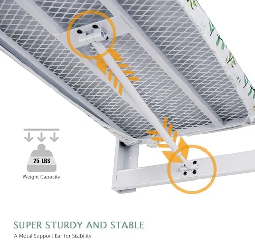 SheeChung Wall Mounted Ironing Board 36"X12", Foldable Ironing Board - Image 3