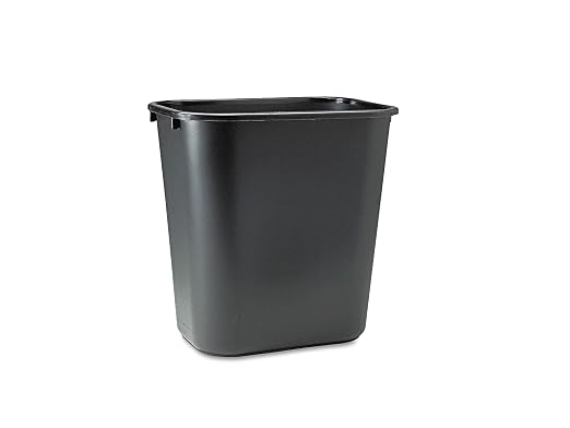 Rubbermaid Commercial Products Resin Wastebasket/Trash Can, 7-Gallon/28-Quart - Image 3