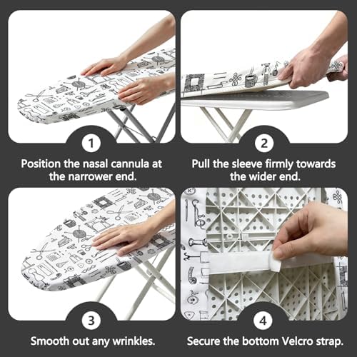 Padded Ironing Board Cover, 15*54 in Standard Size Ironing Board Covers - Image 7