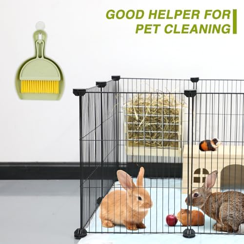 RYPET Mini Dustpan and Brush Set, Small Pet Cage Cleaner - Image 4