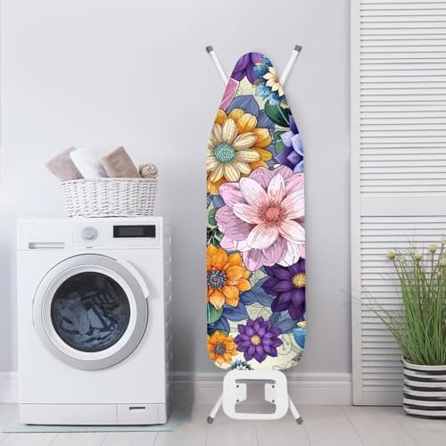 Flashideas Hippie Flower Ironing Board Cover - Image 4