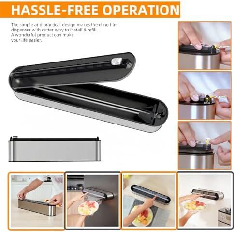 Aluminum Foil & Plastic Wrap Dispenser - Image 4