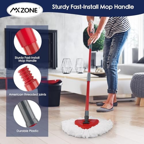 Rotatable Spin Mop Handle Replacement - Image 6