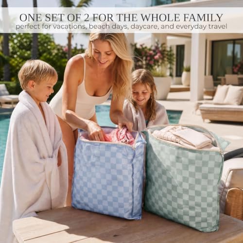 Stylish Wet Dry Bags For Swimsuits Set of 2 - Image 4