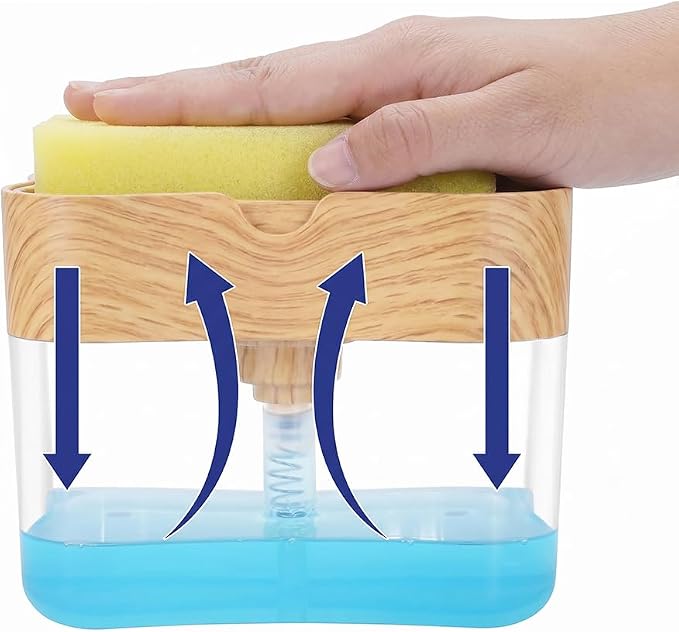 Innovative Bambo Style Dish Soap Dispenser - Image 3