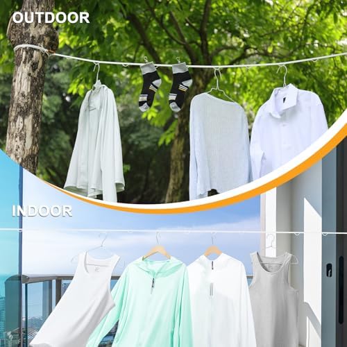 Vigorport Portable Travel Clothesline, Windproof Clothesline - Image 5