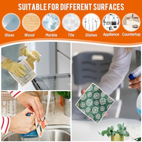 Lucomb 10 Pack Swedish Dishcloths - Image 6