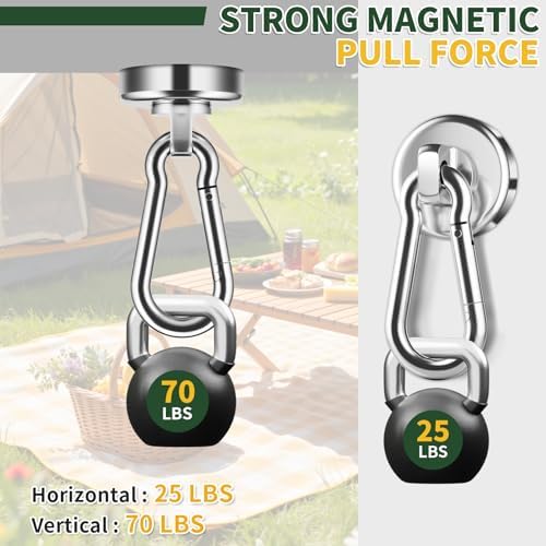 Grtard 12 Pack Magnetic Hooks - Image 3
