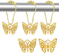 Decorative Shower Curtain Hooks, Rustproof Shower Curtain Hanger Clips by Unknown