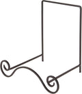 Bard's Wrought Iron Bowl or Deep Platter Stand, 9.375" H x 10.25" W x 7.625" D (For 12" - 16" Bowls or Deep Platters)
