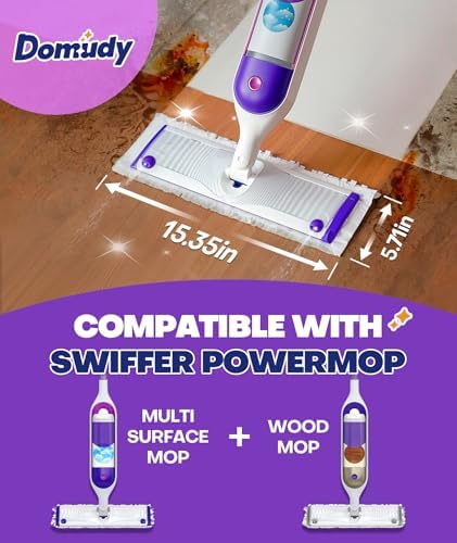 5X Cleaning Power Mop Refills for Swiffer Power Mop, 500+ Strips Multi-Surface - Image 4