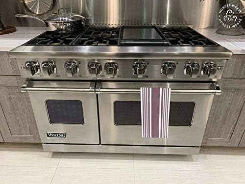 HONEST WEAVE GOTS Certified Organic Cotton Kitchen Hand and Dish Towel Sets - Image 5