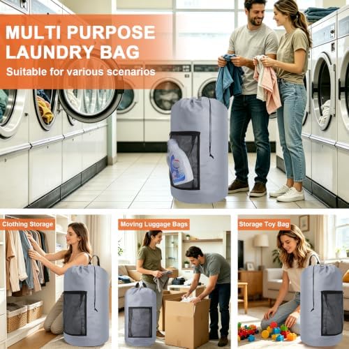 Laundry Bag Backpack Durable Laundry Bag - Image 5