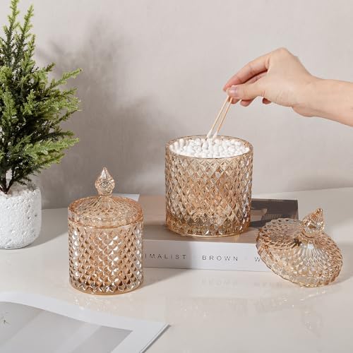 2 Pack Qtip Holder Apothecary Jars - Image 5