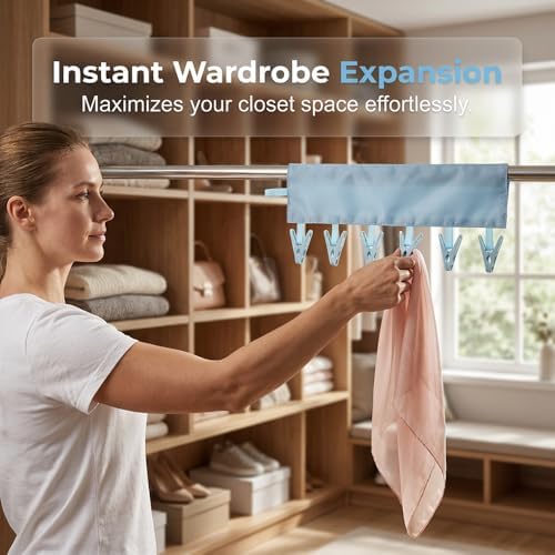 3 Pack Portable Folding Travel Hanger - Image 4
