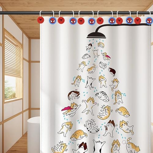 12-Piece Spider Shower Curtain Hooks - Image 5