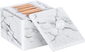 Luxspire Cotton Swab Box, Single Compartment Canister by Luxspire