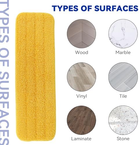 Replacement Mop Pads Fit for Rubbermaid Commercial 18" and 17" Mop - Image 6