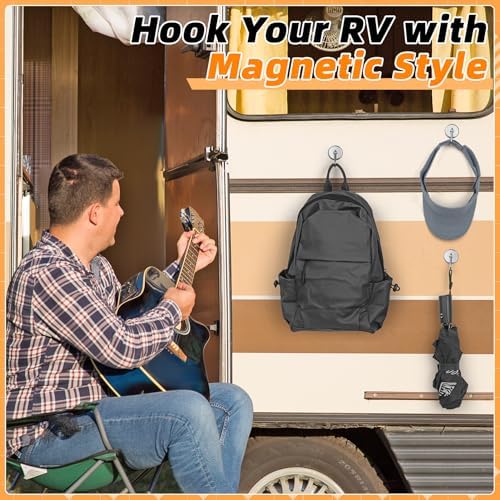 FINDMAG 170 LBS Magnetic Hooks Heavy Duty, Strong Magnet - Image 4