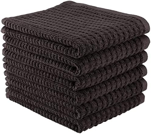 CRAFTSWORTH Cotton Kitchen Towels15 x 26" Solid Beige Kitchen Hand Towels - Image 4