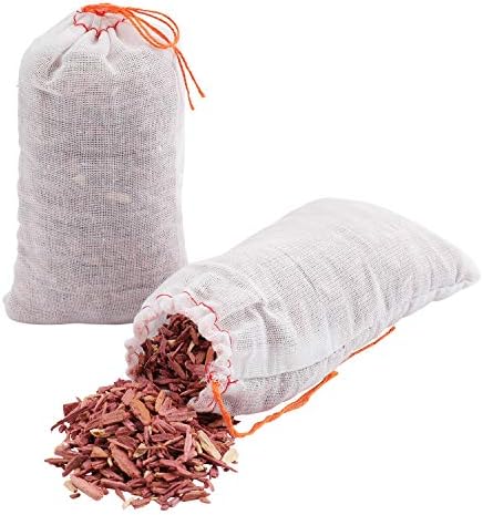 24 Pack Cedar Sachets Bags, 3.1 x 4.3 Inch Aromatic Red Cedar Chips Sachets - Image 3