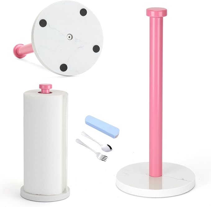 Standing Paper Towel Holder, Kitchen Paper Towel Roll Holder- by GWGTHZ