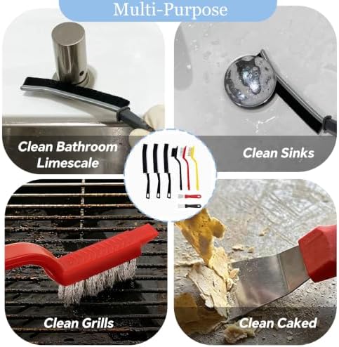 Crevice Cleaning Brush Set, Kitchen Sink Dead Corner, Window Gap, Floor Brush - Image 2
