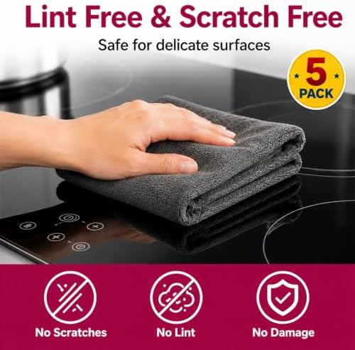 15 Pack Thickened Genie Magic Cleaning Cloth, XXL Microfiber Magic Cloth - Image 5