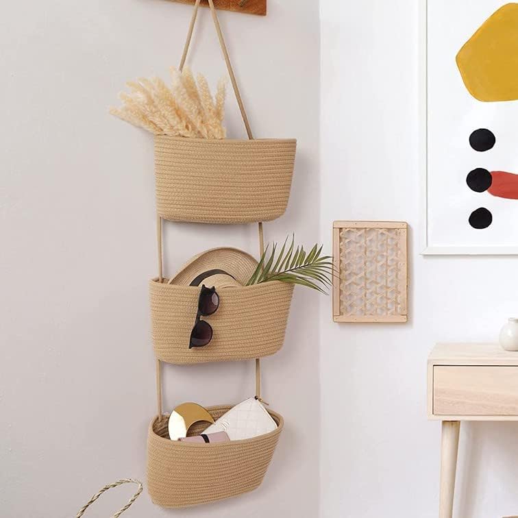 AARAINBOW Wall Hanging Cotton Baskets - Image 7