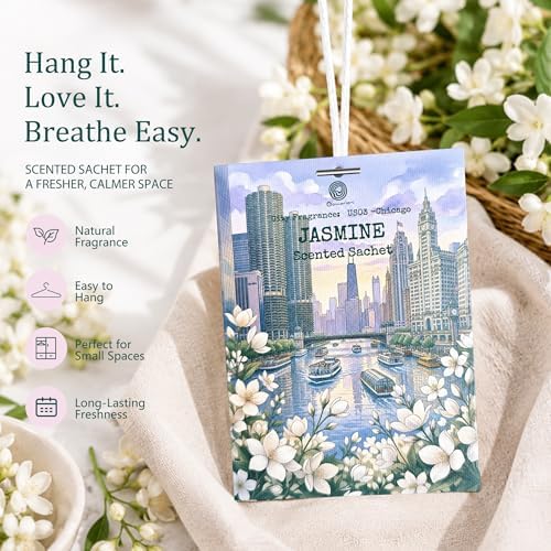 US03-Chicago Jasmine Scented Sachets - Image 4
