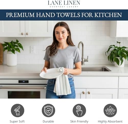 LANE LINEN Kitchen Towels Set - Image 2