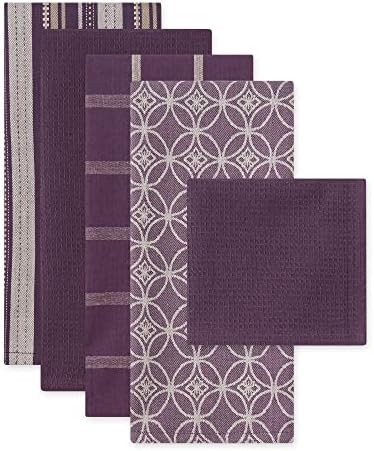 DII Assorted Woven Kitchen Set, 5 Piece - Image 2